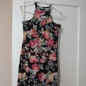 Floral print dress